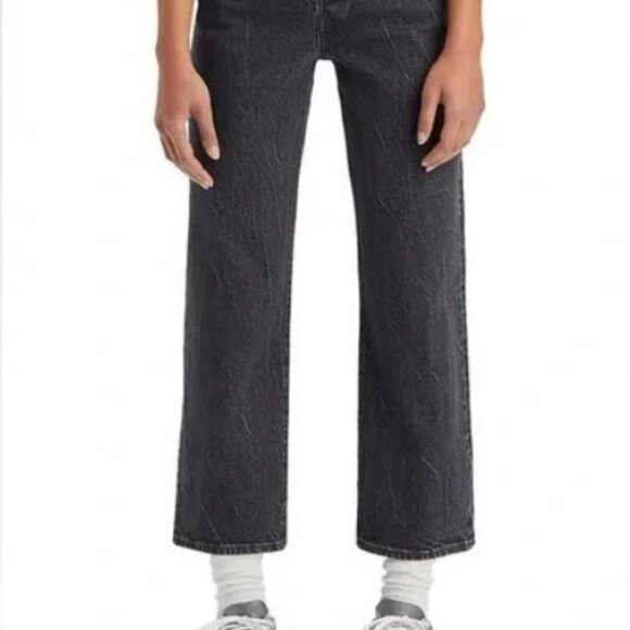 LEVIS Ribcage Straight Ankle 28x27 in Soda Spring - Picture 2 of 12